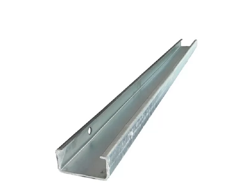 Premium Quality Galvanized Steel Highway Guardrail C Section Crash Barrier Post