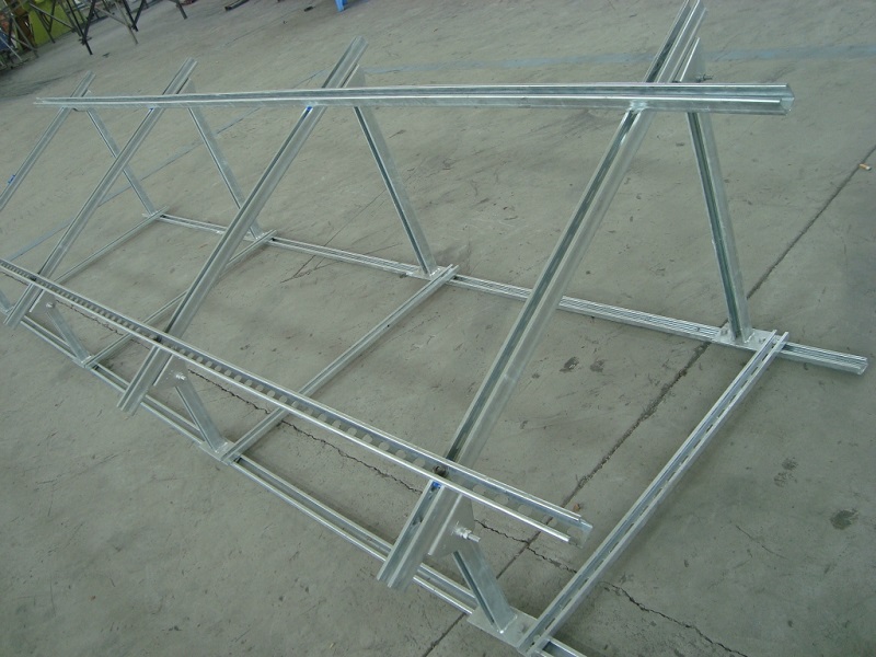   Soportes de montaje de paneles solares Estructura de marcos angulares 