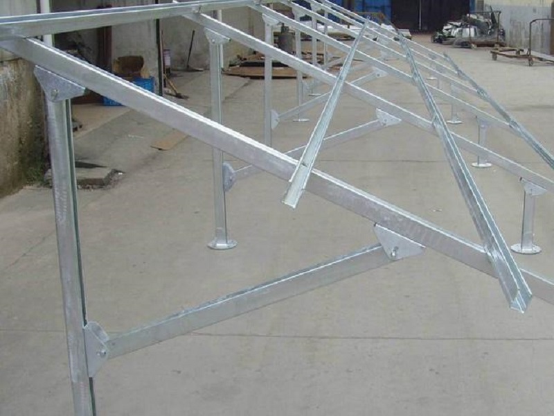   Soportes de montaje de paneles solares Estructura de marcos angulares 